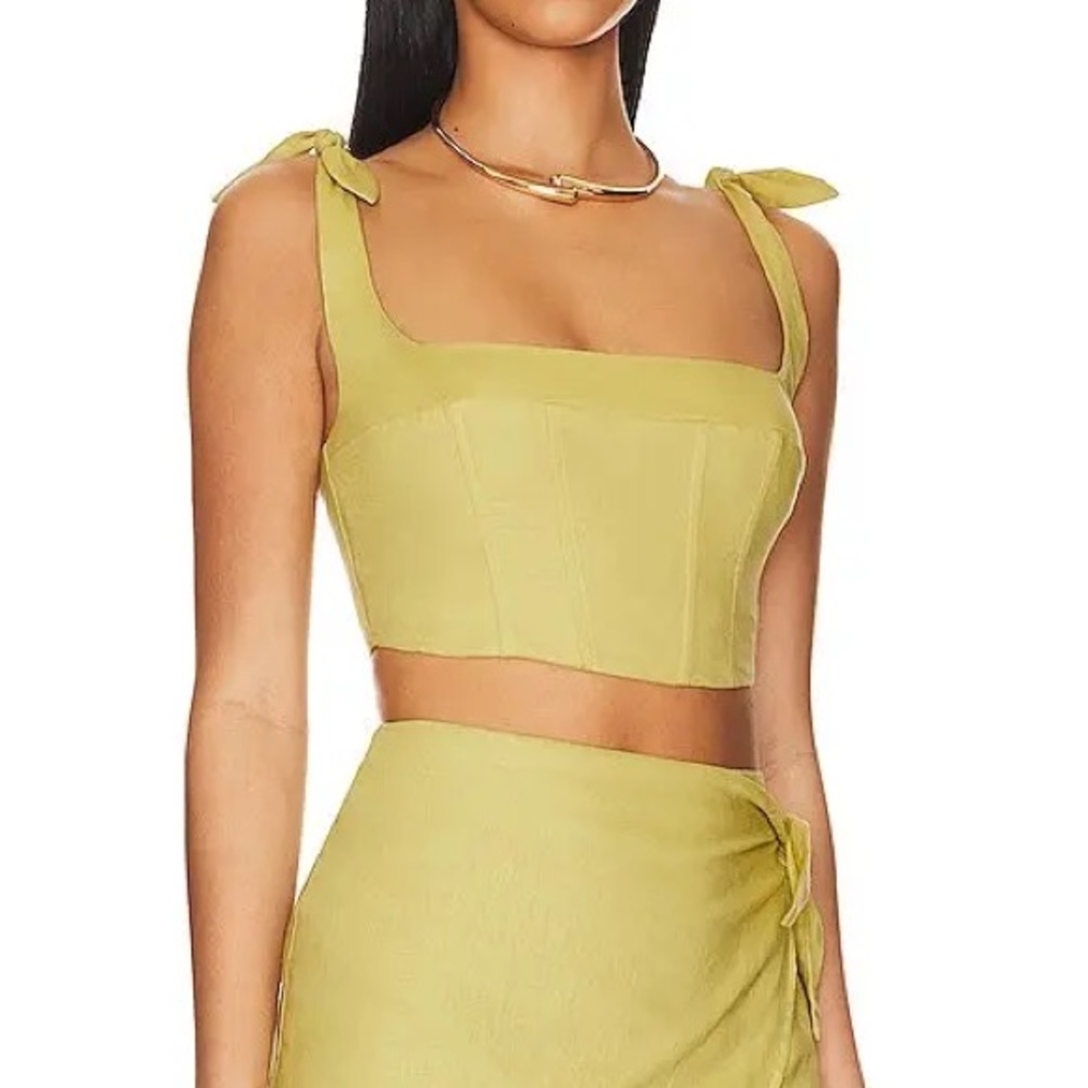 Ophelia Linen Set in Pear Green
LOVERS AND FRIENDS